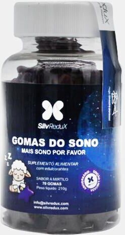 SILVREDUX GOMAS DO SONO 70 GOMAS