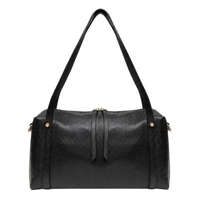 Henkeltasche NERO GIARDINI "Nero Giardini Taschen Leder", Damen, Gr. onesize, schwarz, Leder, Taschen