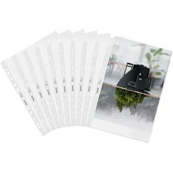 LEITZ Prospekthüllen DIN A4 0.1 mm transparent