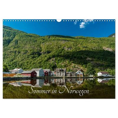 Sommer in Norwegen (Wandkalender 2027 DIN A3 quer), CALVENDO Monatskalender