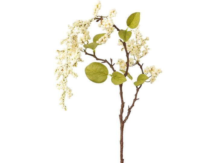 Kunstblume Flower creme Kunststoff H 80 cm - Kunstblume