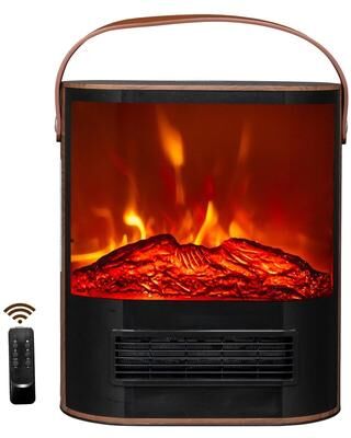 1500-Watt Electric Space Heater with 3D Flame
