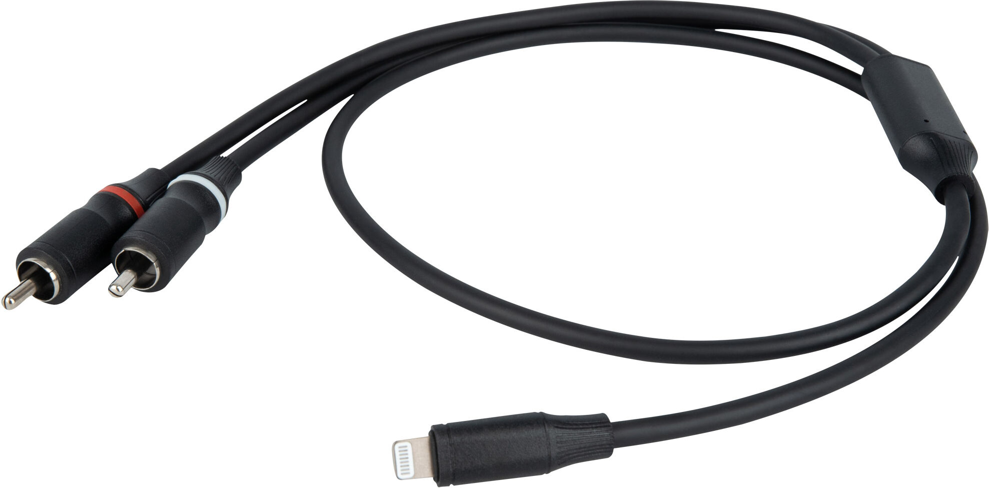 DAP Audio Fl100 – Lightning Auf 2 Rca-Stecker, 0,75 M