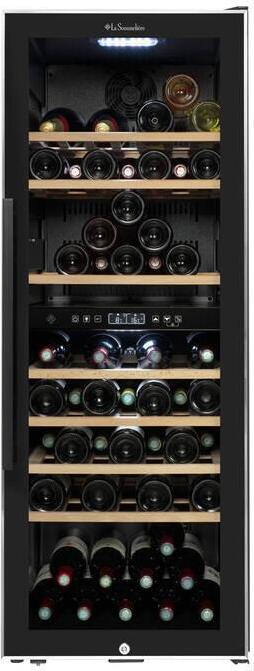 La Sommelière ECS812Z, Weinkühler mit Kompressor, Freistehend, 75 Flasche(n), 70 W, G, Schwarz