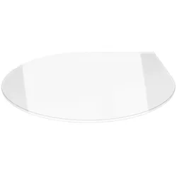 Funkenschutzplatte Tropfen 110cm - Klarglas