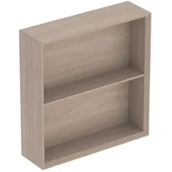 Geberit iCon Regal 502323JH1 45x46,7x13,2cm, quadratisch, eiche natur/Melamin Struktur
