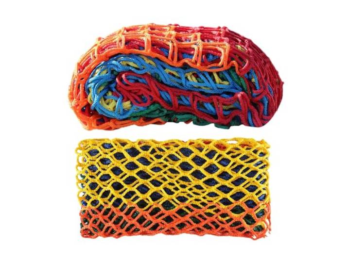 Geländerschutznetz für Kinder/Kleine Haustiere,Universelles Sicherheitsnetz,Polyester-Treppennetz,Sicheres für Spielzeug,Außenterrassen-Dekorationsgitternetz, Isolationsnetz(3x9M,Mehrfarbig)