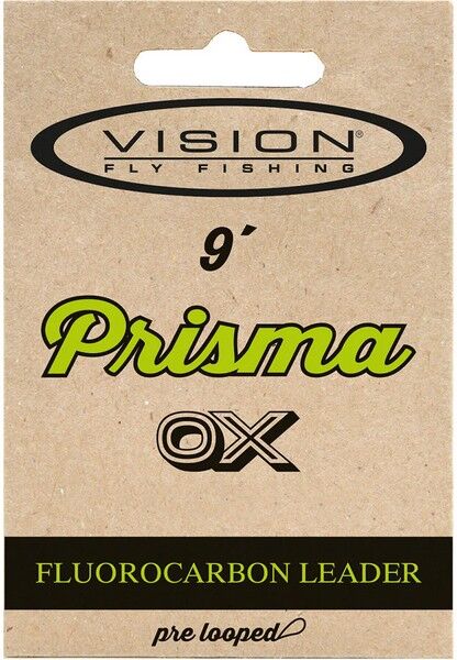 Vision Prisma Fluorocarbon Leader 9'-1x