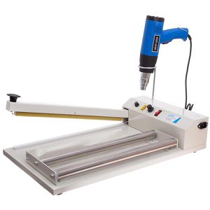 Allpax Folienschrumpfgerät 450, 450mm Schweißlänge, mit 1500W Heißluftpistole