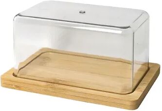 Quick Pick Pro Nordic Bamboo Butter Dish With Acrylic Lid Fresh Butter Storage Container Nordic Bamboo Butter Dish With Acrylic Lid Fresh Butter Storage Container