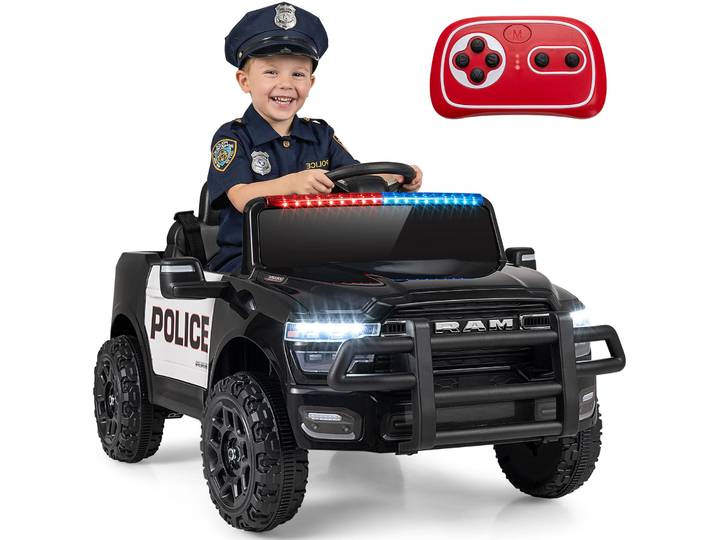 12 V Kinder Elektroauto met Afstandsbediening Zwart