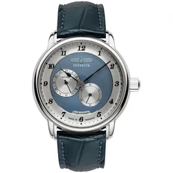 Zeppelin 8568-3 Herrenuhr Automatik Friedrichshafen Blau