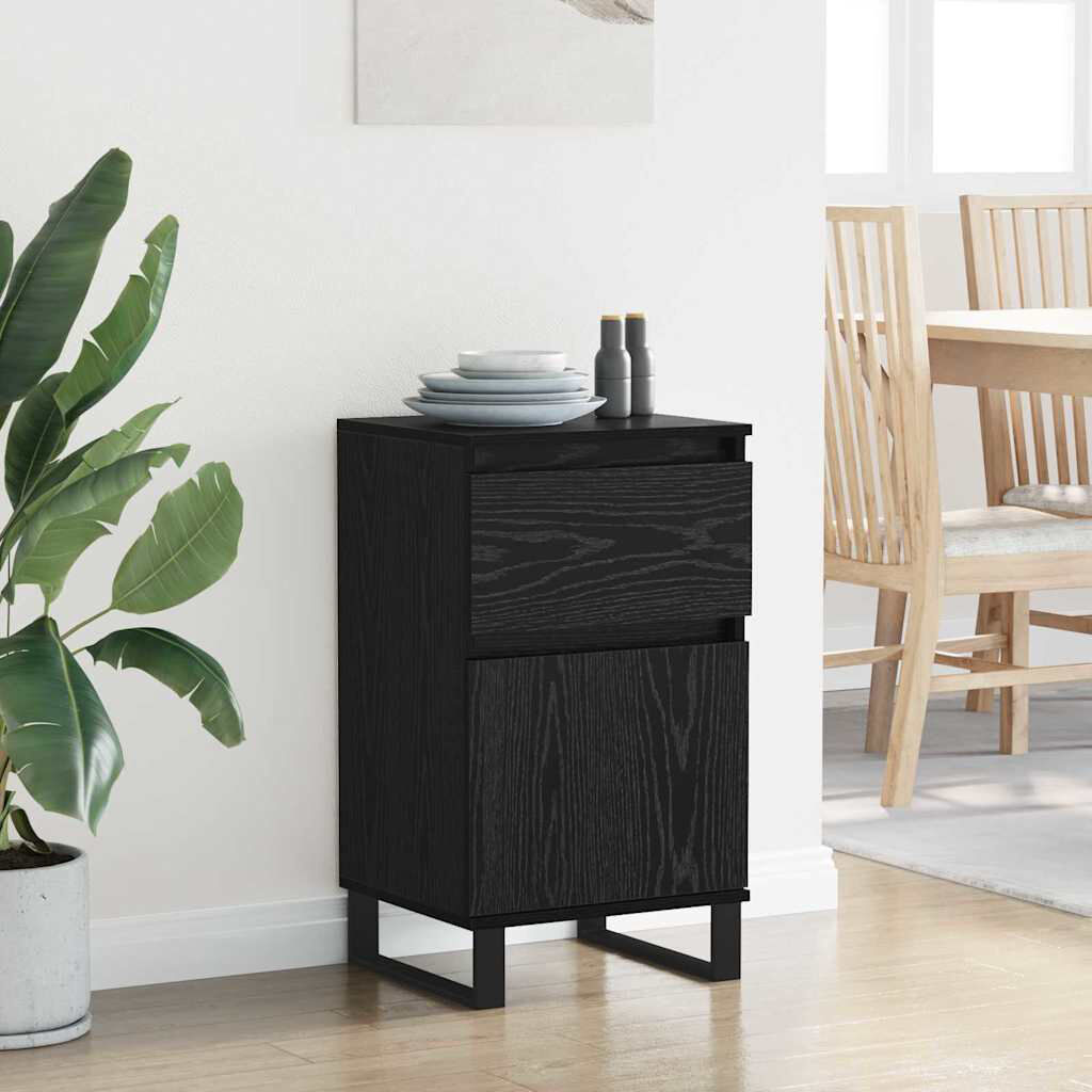 World Menagerie Accent Cabinet Black Oak 40;70cm H X 40cm W X 35cm D
