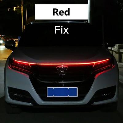 Inspire Select LED Hood Light Strip Sequential Scan Daytime Running Light With Breathing Effect, IP68 Waterproof red do Not Scan 70.9 In