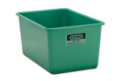 Rechteckbehälter Standard, GFK, 400 l, grün