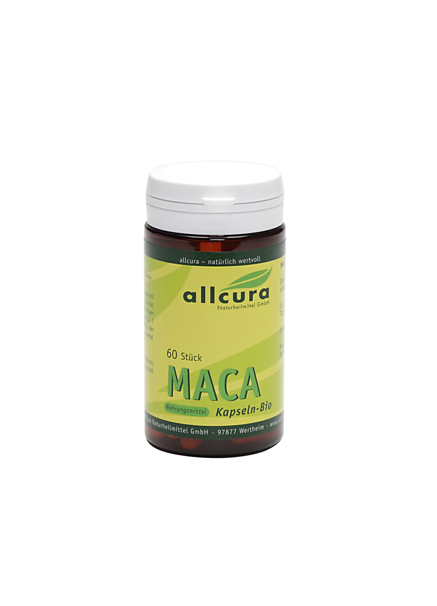 Maca Kapseln 500Mg Bio 60 St