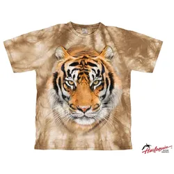 Harlequin Tiger Portrait T-Shirt