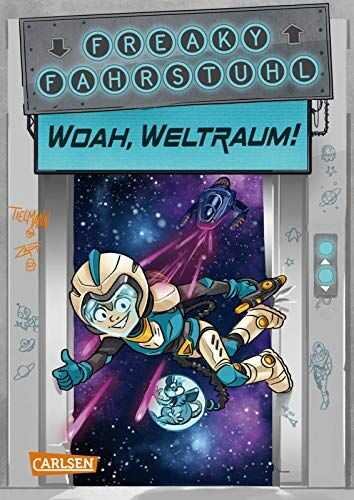 Christian Tielmann - Freaky Fahrstuhl 2: Woah, Weltraum!: Ein witziger Comic-Roman mit vielen Bildern für Kinder ab 9 Jahren (2) - Preis vom 12.10.2026 11:37:12 h