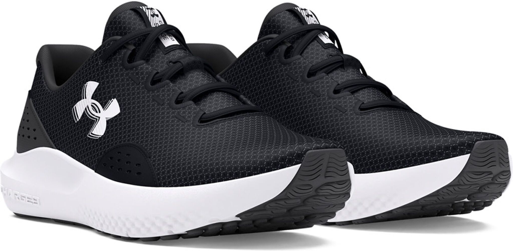 Under Armour Charged Surge 4 Løbesko (Herre) - Black, 42,5