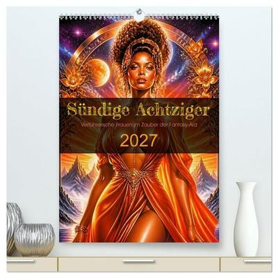 Sündige Achtziger (hochwertiger Premium Wandkalender 2027 DIN A2 hoch), Kunstdruck in Hochglanz