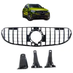 Kühlergrill passt passend für Mercedes GLC X253 Facelift ohne AMG Sport Panamericana GT