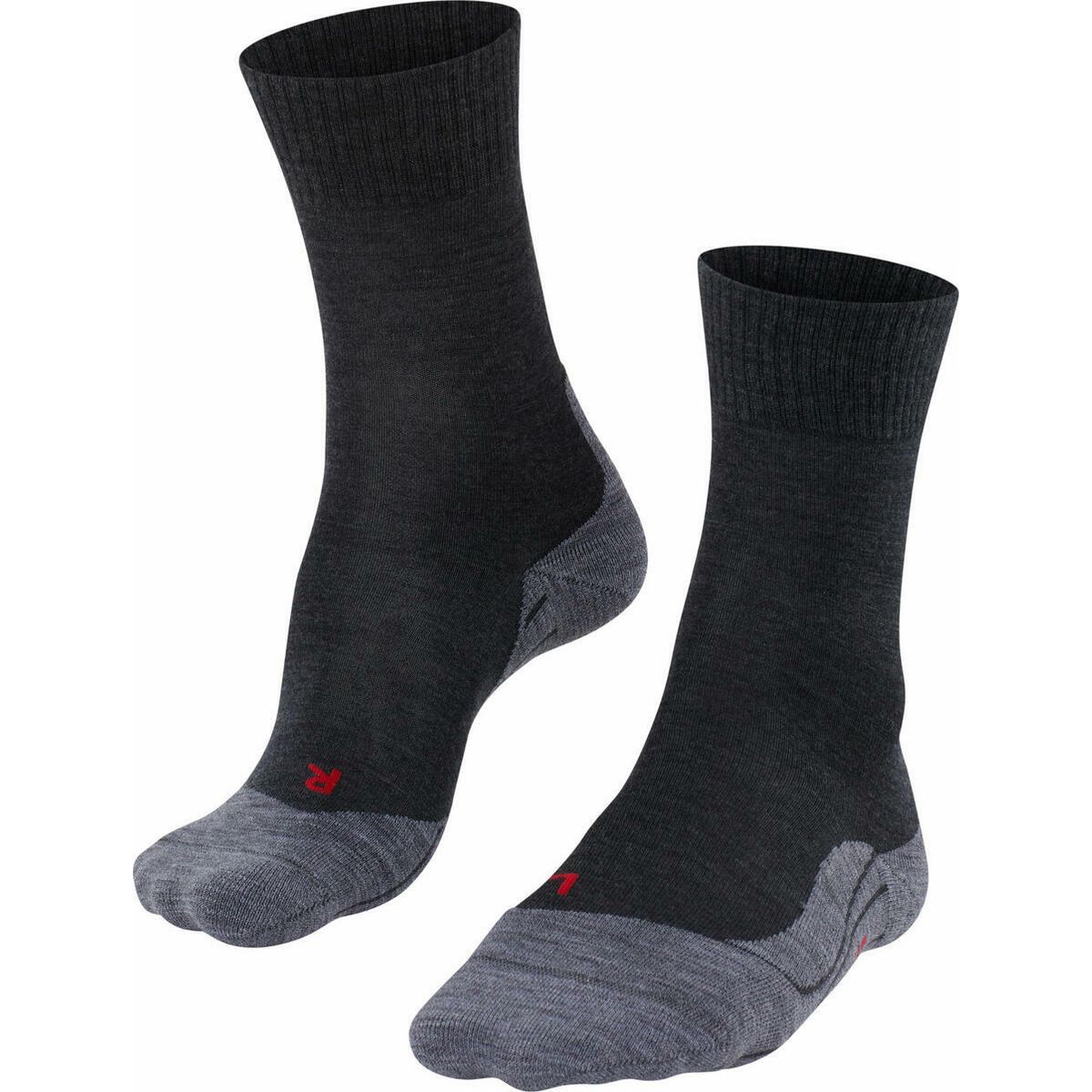 Falke TK5 Wander Herren Trekking Socken asphalt mel. (3180) 44-45 16242-3180-44-45