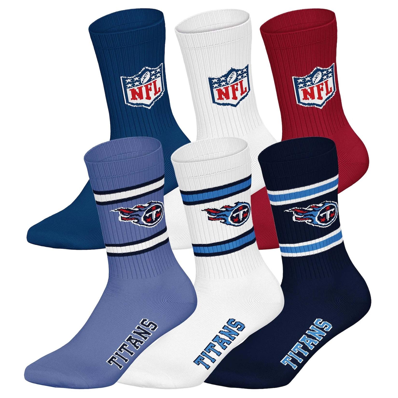 NFL 6Pack Crew Socks Unisex Socken