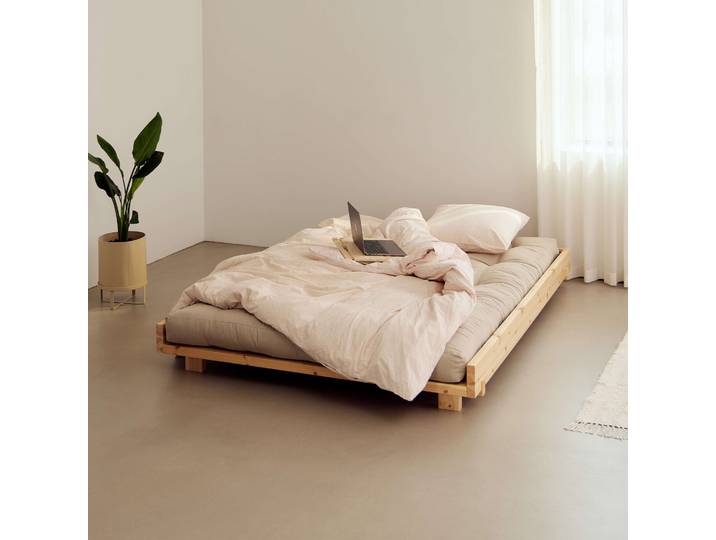 Karup Design Social Bed, ohne Matratze, FSC-zertifiziertes Massivholz wahlweise mit oder ohne verstellbares Zubehör, Bett in mehreren Grössen
