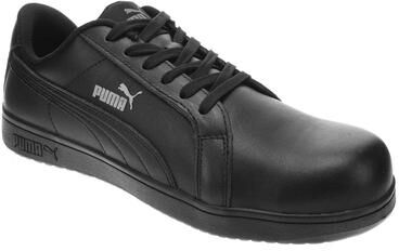 Puma Safety Iconic Low - Mens 12 Black Boot Medium