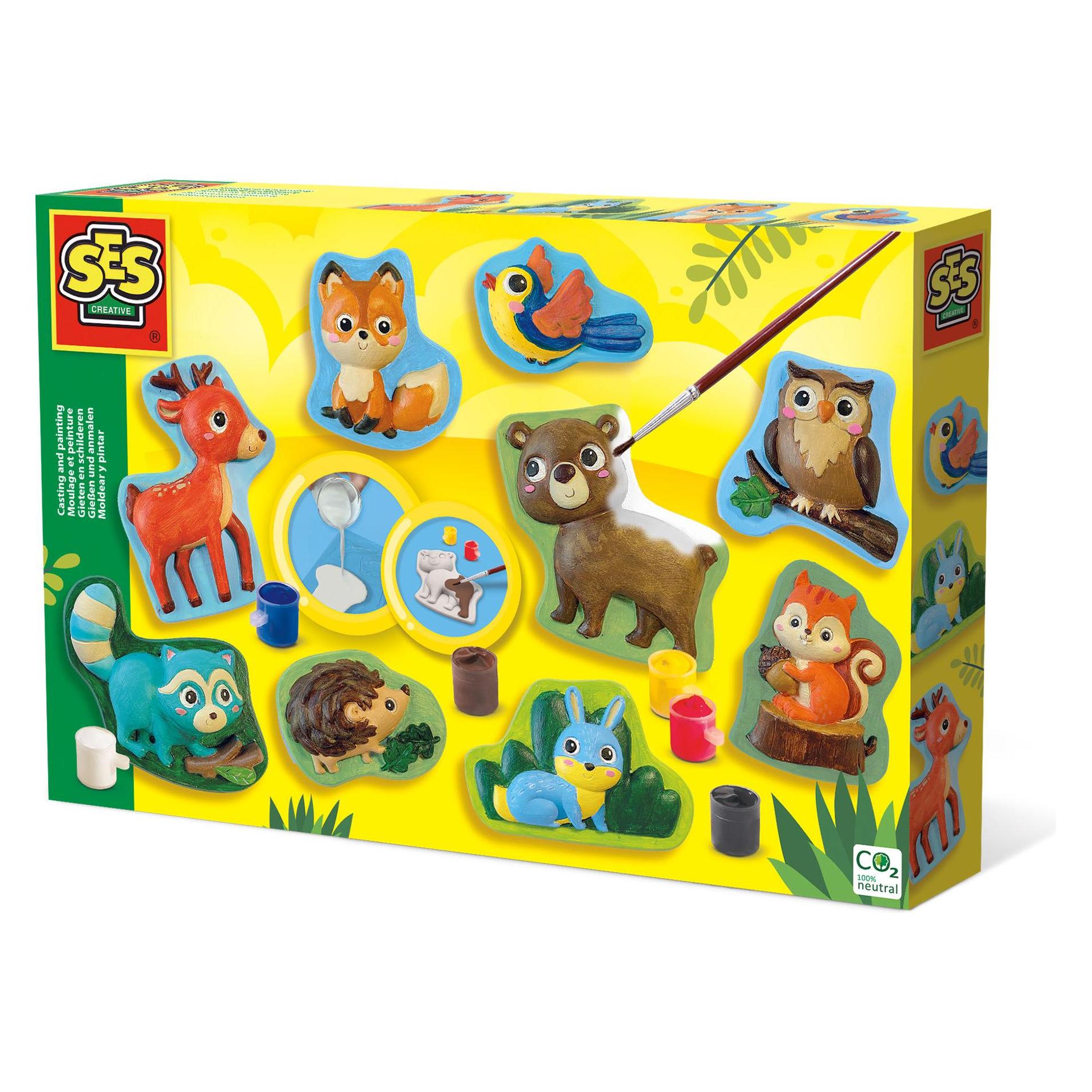 Ses Creative - Casting and Painting - Forest Animals - (S01134) (S01134)