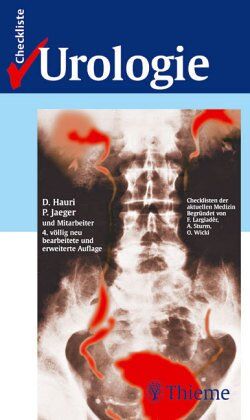 Dieter Hauri - Checklisten der aktuellen Medizin, Checkliste Urologie - Preis vom 30.09.2026 09:01:18 h