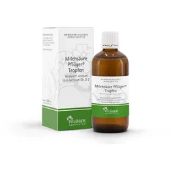Milchsäure Pflüger Tropfen 100 ml