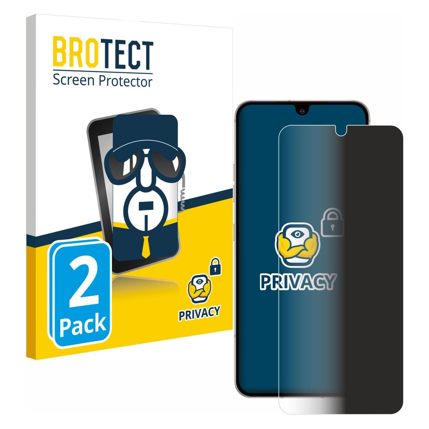 Brotect Sichtschutzfolie Anti-Spy Privacy Folie Blaulicht-Schutz (LG V60 ThinQ 5G) (4337313)