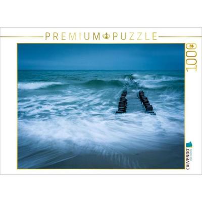 CALVENDO Puzzle Buhne in Ahrenshoop | 1000 Teile Lege-Größe 64x48cm Foto-Puzzle für glückliche Stunden
