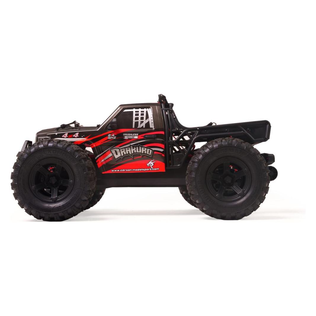 Carson 1:8 Drakuro BL 3S 4WD RTR anthrazit (500409096)