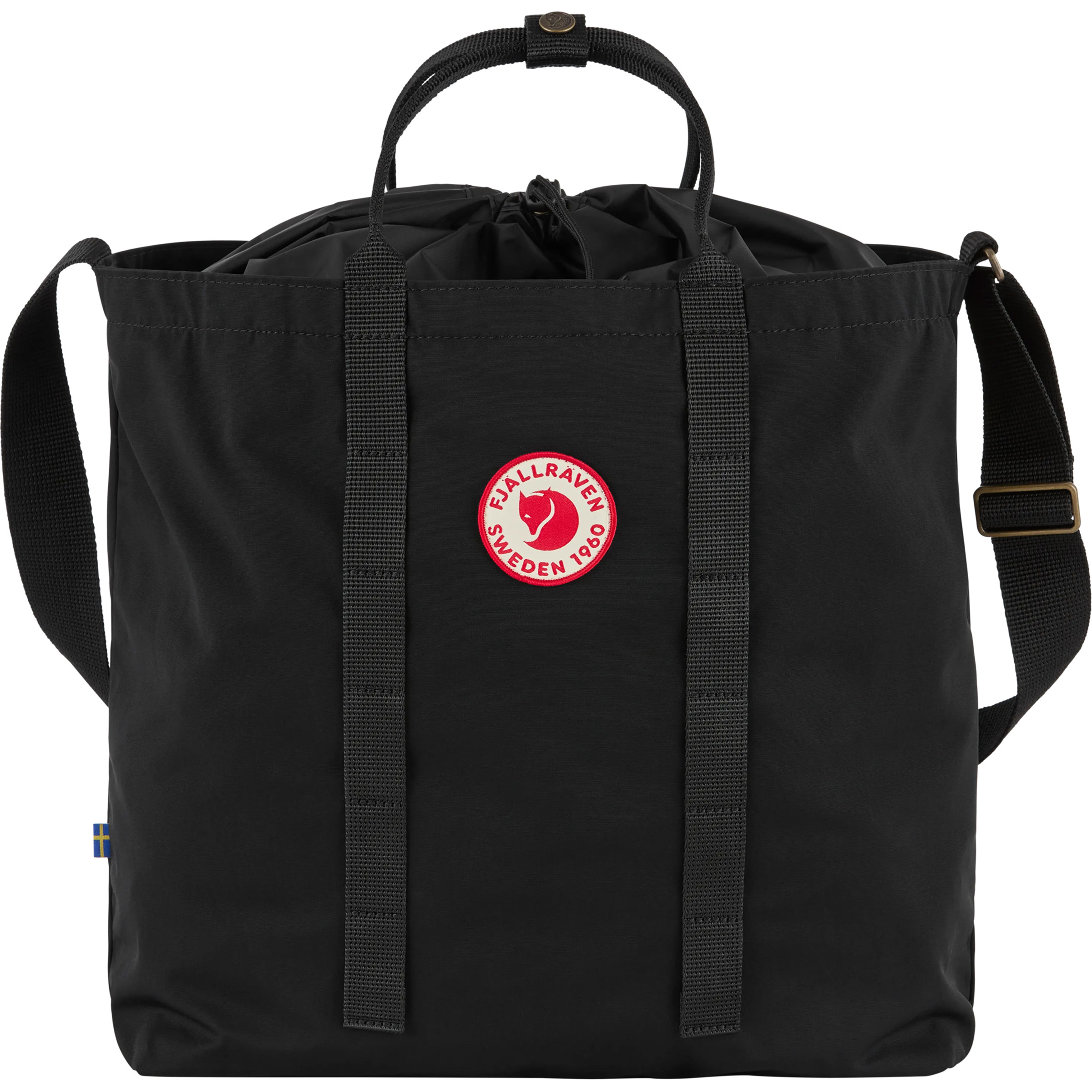 Fjällräven 1960 Tote Umhängetaschen schwarz Größe 24L Lifestyle