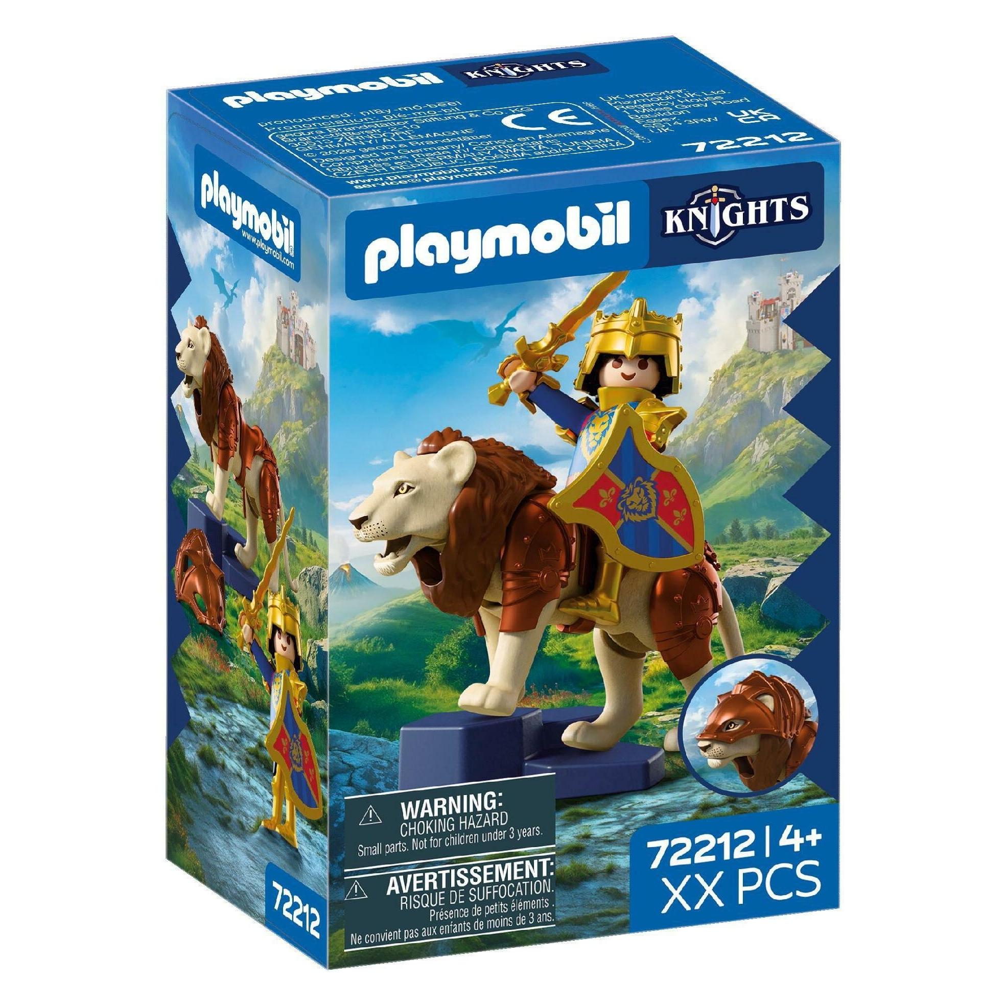 Playmobil Löwe mit goldenem Ritter (72212)