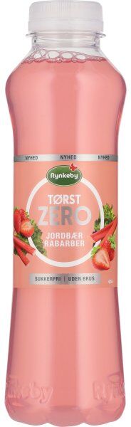 Rynkeby Tørst Zero Jordbær/rabarber 0,5 L