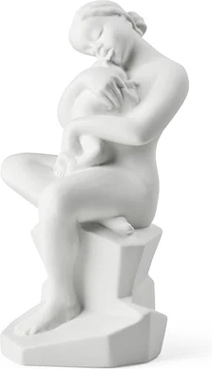 Kähler Moments of Being Beginnings porseleinen beeld wit, Hoogte: 23 cm