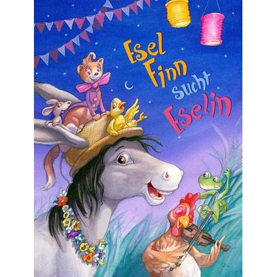 Esel Finn sucht Eselin, Gebundene Ausgabe von Michaela Holzinger, Breitschopf Medien Verlag, 978-3-7004-4546-3