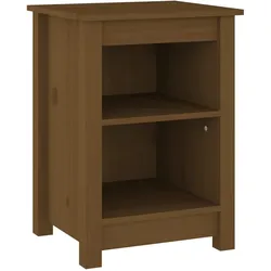 vidaXL Nachttisch Honigbraun 40x35x55 cm Massivholz Kiefer