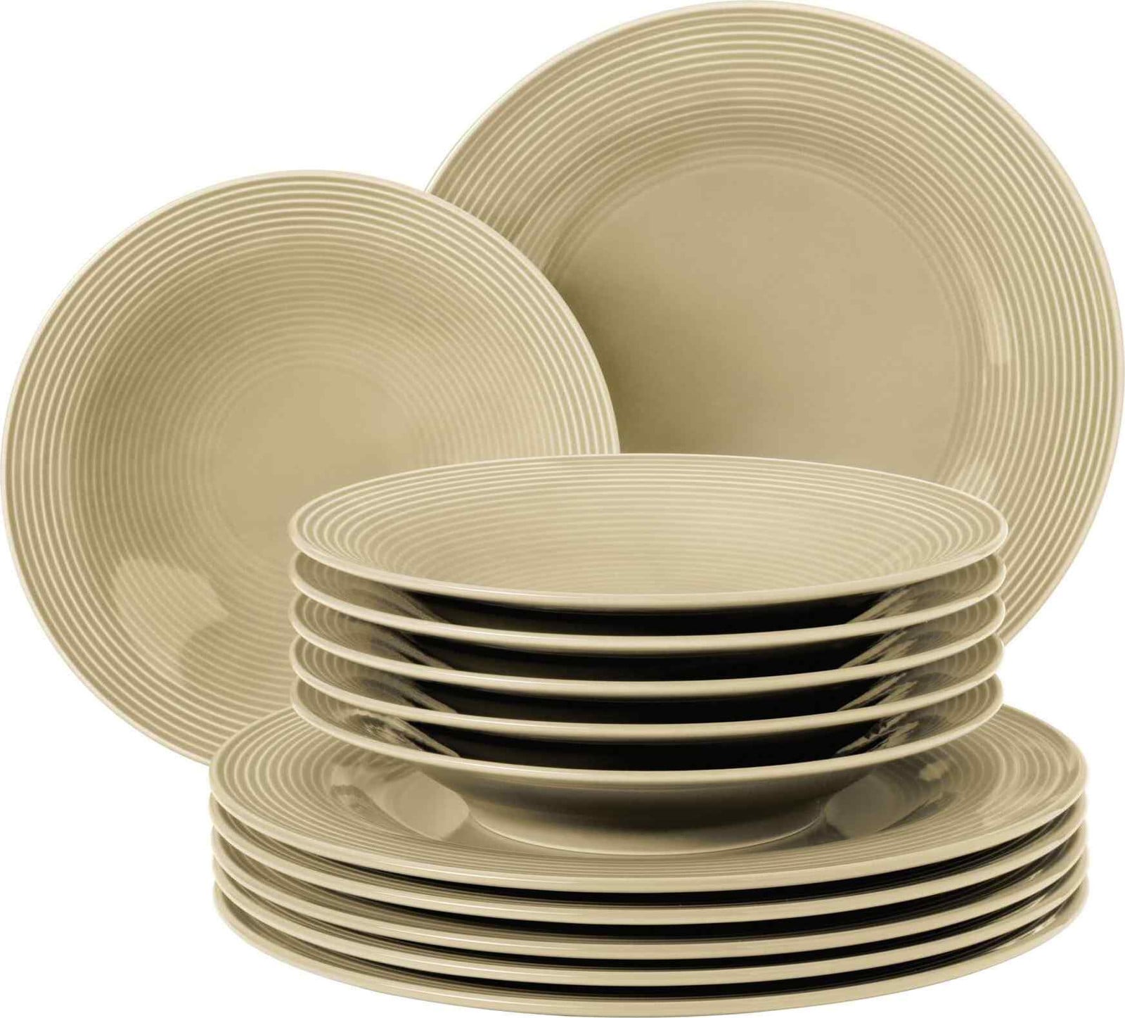 Seltmann Weiden 12-delig tafelservice BT Beat in sandbeige