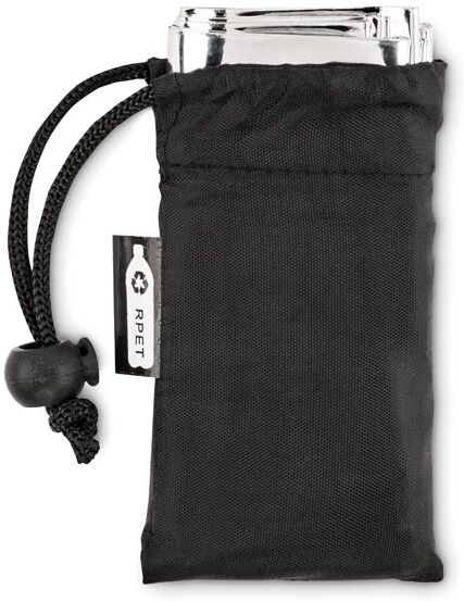 Couverture d'urgence personnalisée idéale pour survie - HELP noir