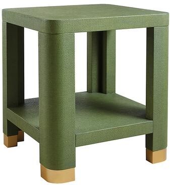 Capri Side Table - Moss Green - Ballard Designs