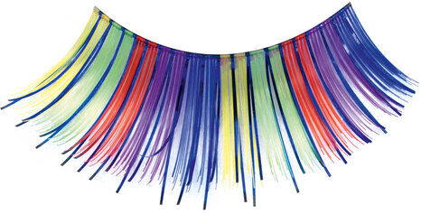 EULENSPIEGEL Wimpern "Regenbogen", bunt