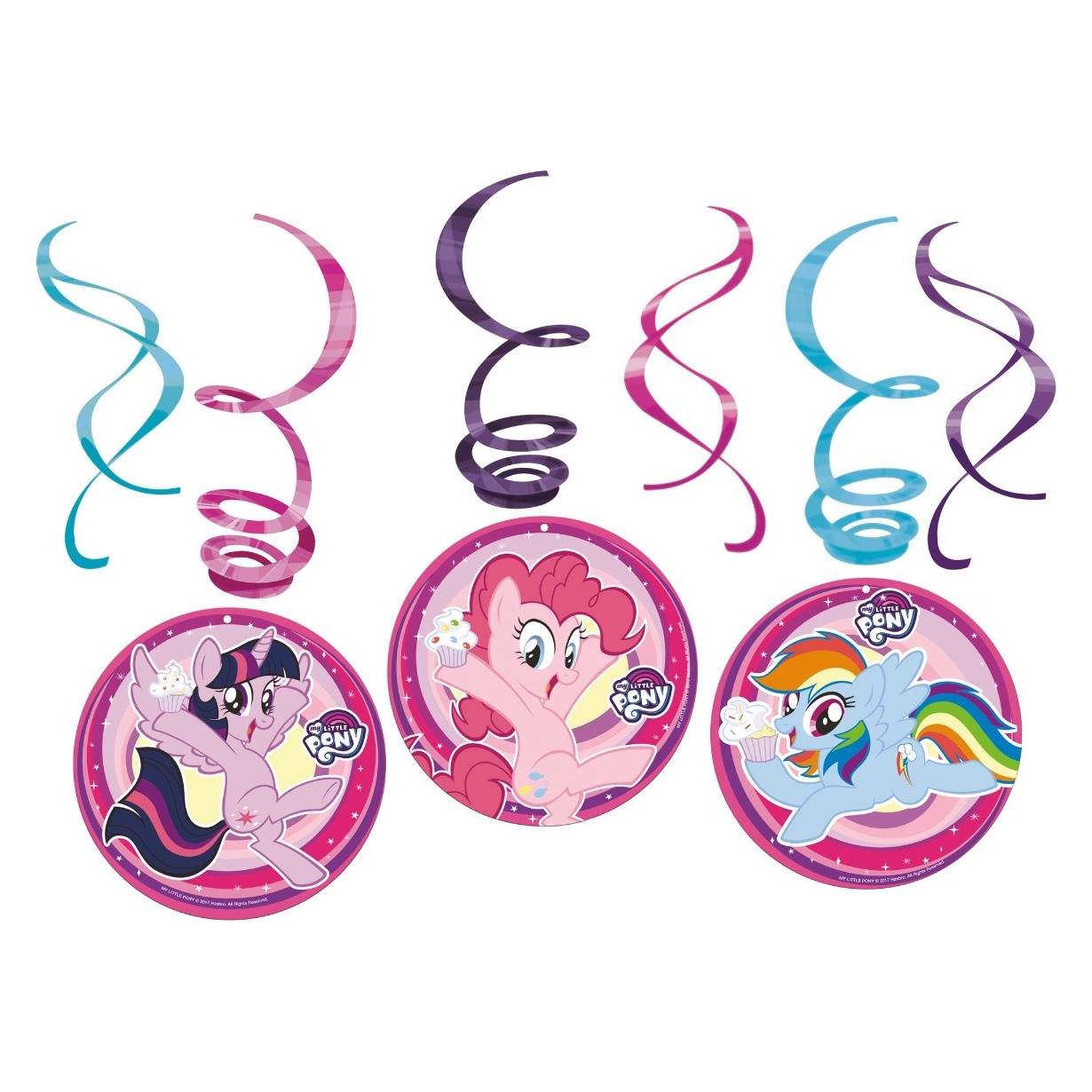 Amscan My Little Pony Hängedekorationen (6 Stk.) (9902519)