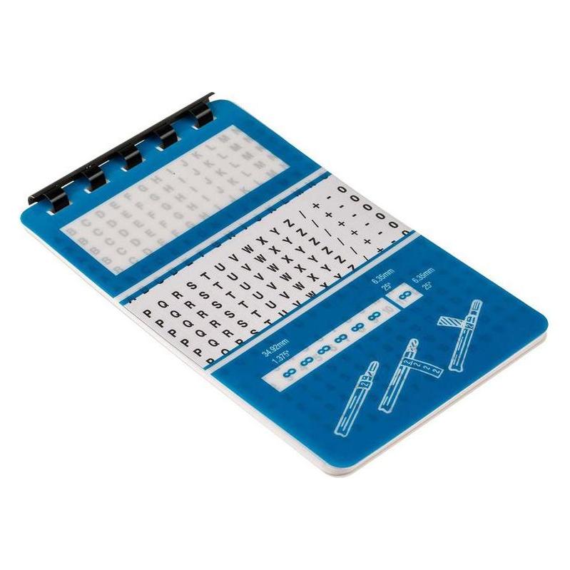 RS PRO Self Adhesive Wire Markers 0-15 A-Z +- (8121537)
