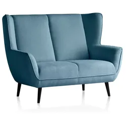 Exxpo by Gala Sofa Amarillo Stoff Blau Denim