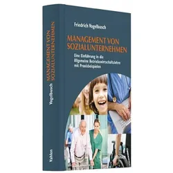 Management von Sozialunternehmen, Fachbücher von Friedrich Vogelbusch