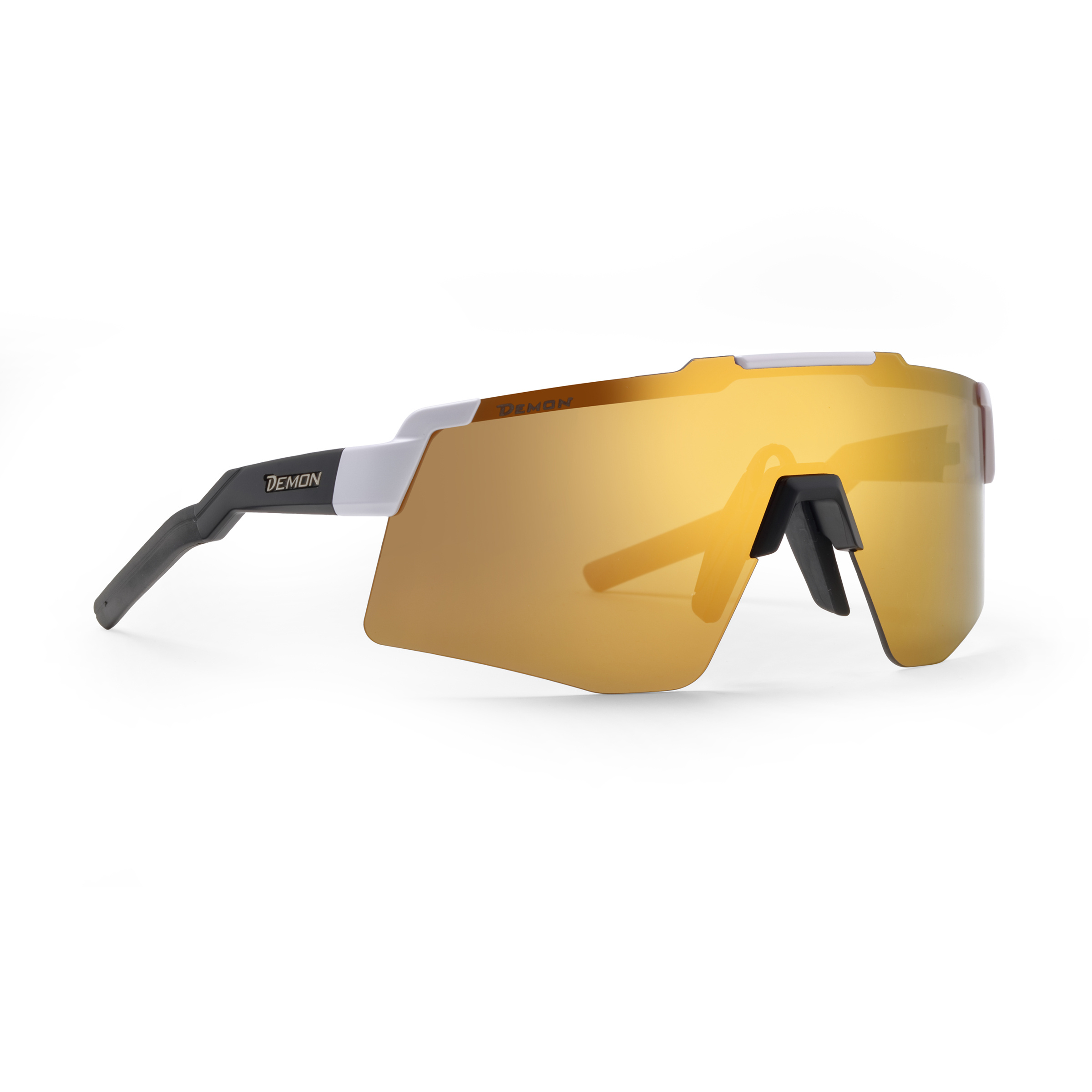 Demon Liegi Sportbrille Sportbrillen & Sportsonnenbrillen weiss Rennrad | Gravel | Trailrunning